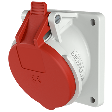 MENNEKES Panel mounted receptacles with TwinCONTACT 3048